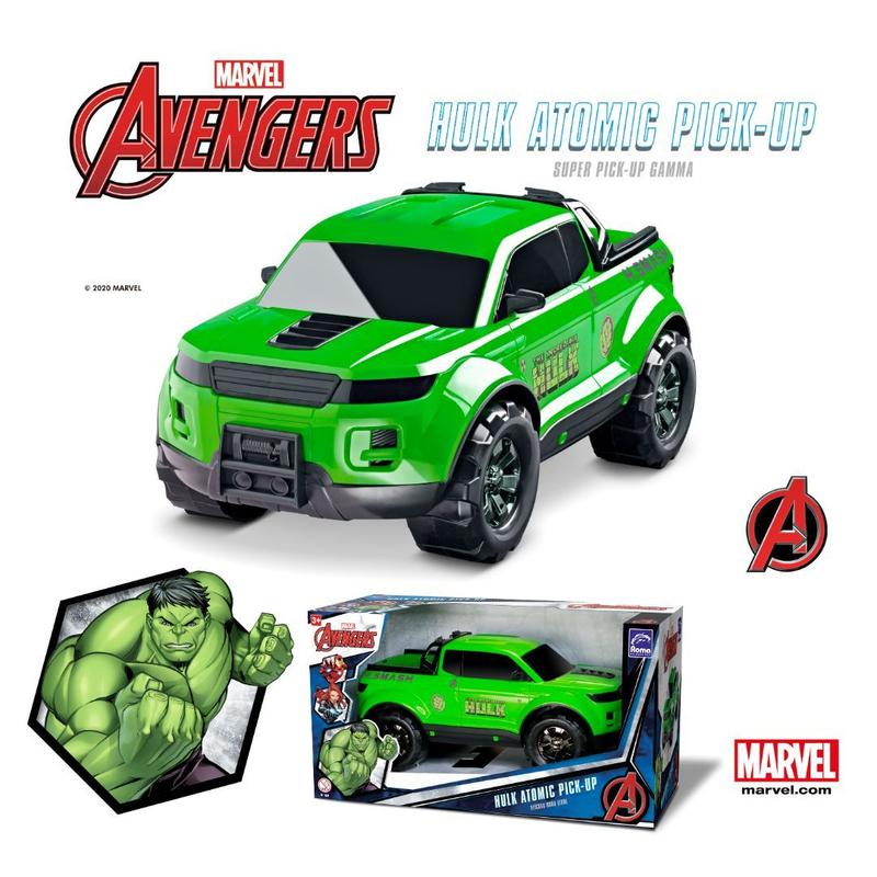 Caminhonete radical infantil hulk atomic pick-up divertida - ROMA